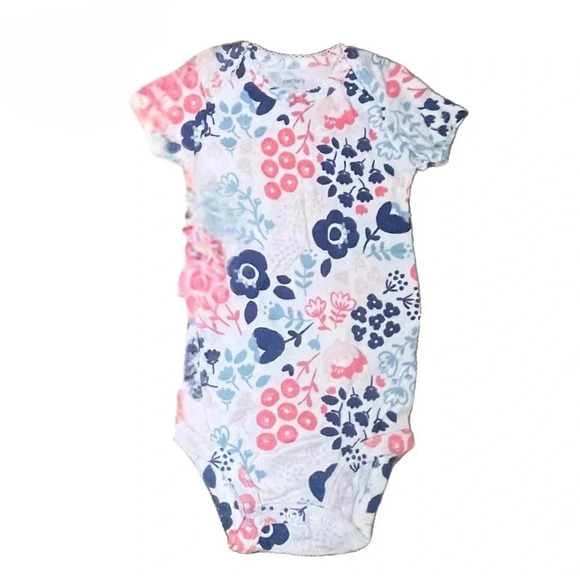 Baby Girl Bodysuit Bundle – Carter’s, Koala Baby & Baby Starters – 5-Piece Set - Picture 5 of 7